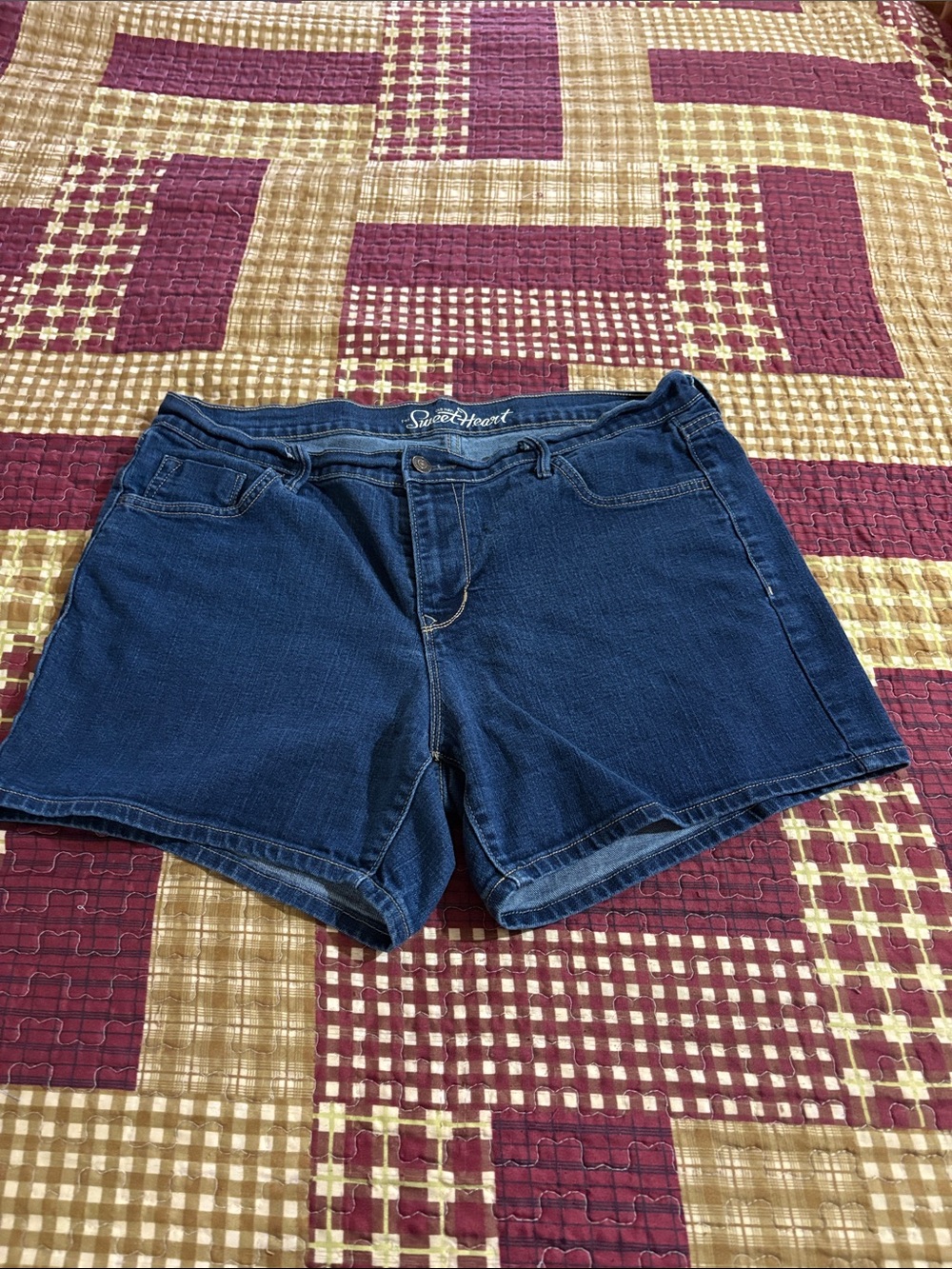 Old Navy Dark Blue Denim Shorts